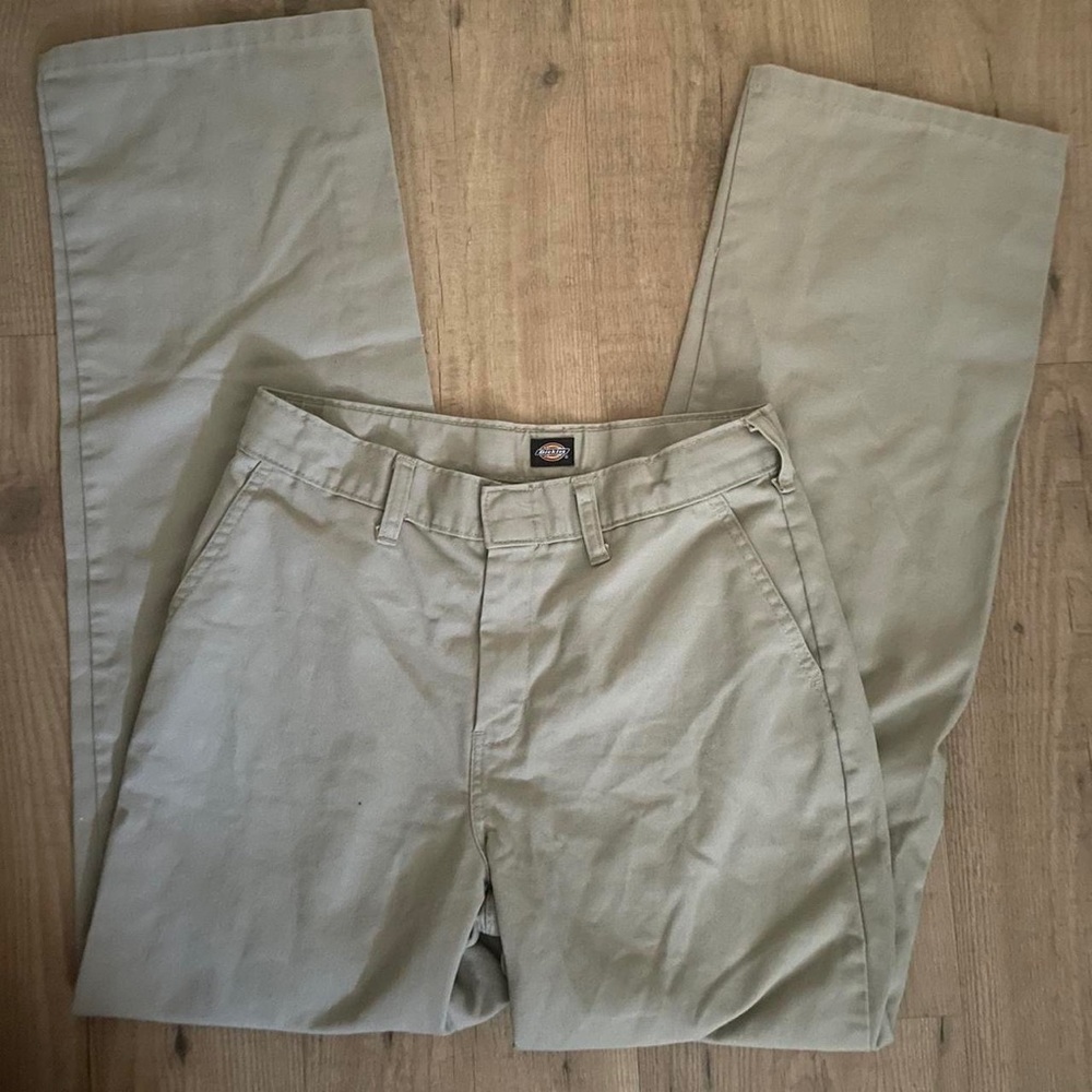 Light brown dickies pants, perfect condition, size 14